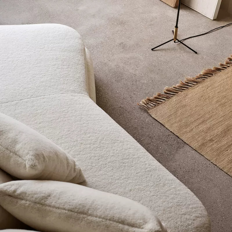Chaise courbée simple de style italien