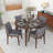 4 - Person Solid Wood Top Four Leg Dining Set-88310257