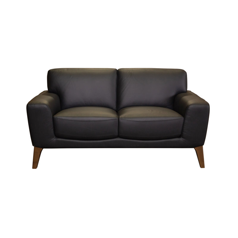 Causeuse en cuir 62 po