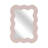 Wavy Wood Wall Mirror Flat Wall Mirror Full Length Mirror