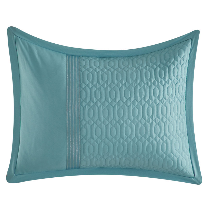 Regency Comforter Set, King Comforter + 6 Additional Pieces, Blue
