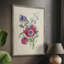 Antique Garden Bouquet I, reproduction encadrée - bois massif-964038098