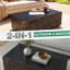 Table basse d'extérieur en béton 40 po-1586733171