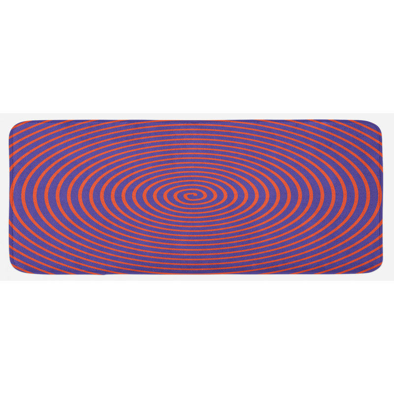 Modern & Contemporary Polyester Kitchen Mat