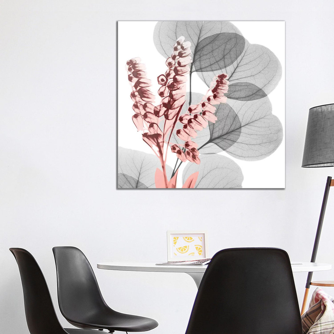 Eucalyptus Blush II by - Wrapped Canvas Painting
