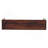 Wood Floating Circle Chestnut Bedside