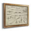 Flèche schématique II - Reproduction d'art sur toile encadrée