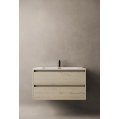 Meuble-lavabo simple mural 24 po Delly