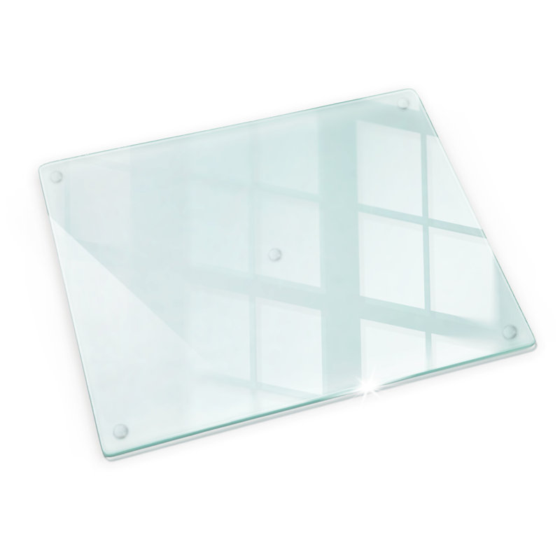 Glass Cutting Chopping Board: Premium Tempered Glass for Kitchen Use, 40cm W x 52cm L