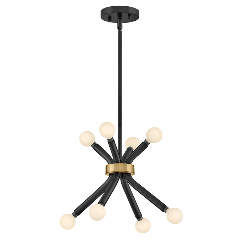  Petit luminaire suspendu Axton, Noir