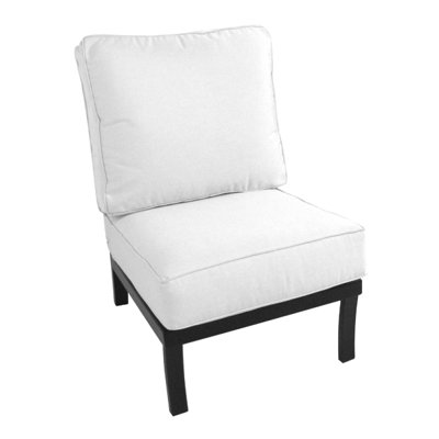 Chaise avec coussin sans accoudoirs Millom