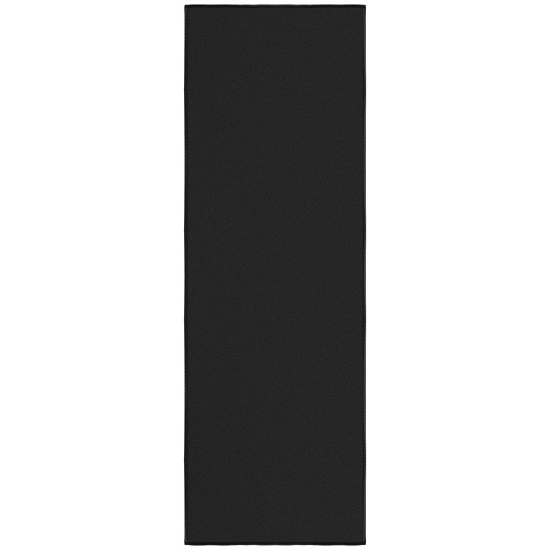 Emmy Black Indoor Runner Rug, Black, Runner 1'8" x 4'5"