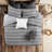 100% Cotton Comforter King/ King Grey Black Captivating Grey/Black Spellbinding-124315037