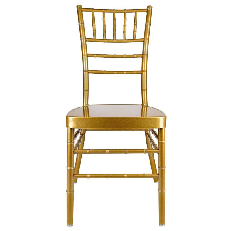 Aluminum Chiavari Chair, 2 Chair Bundle by Chivari, Gold