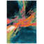 Rizzuto Abstract Blue/Orange Area Rug-16893631