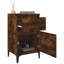 Figaro 40cm W Manufactured Wood,Metal Bedside Table