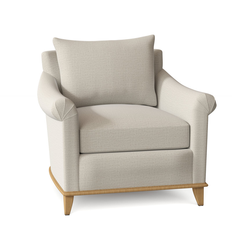 Drake Armchair, Sunny Linen, Amber