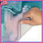 Tapis de bain bleu et rose-1463632236