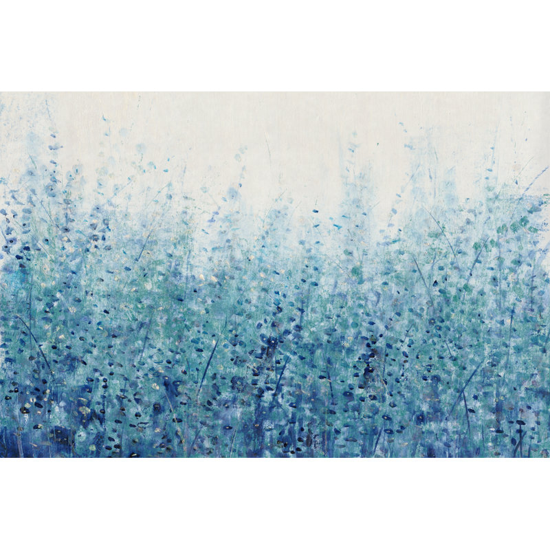 Misty Blues I by Tim OToole - Wrapped Canvas Painting, 61cm H x 91cm W