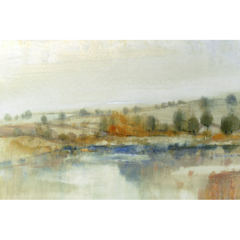" River Bank I " by Timothy O' Toole Painting Print, 8" H x 12" W