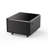 Modern Smart Side Table with Built-in Fridge, Wireless Charging, Temperature Control, Power Socket, USB Ports, Outlet Protection, Induction Light, Black-1034305109