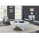 Edie 3-Piece Mirrored Coffee And End Table Set Silver