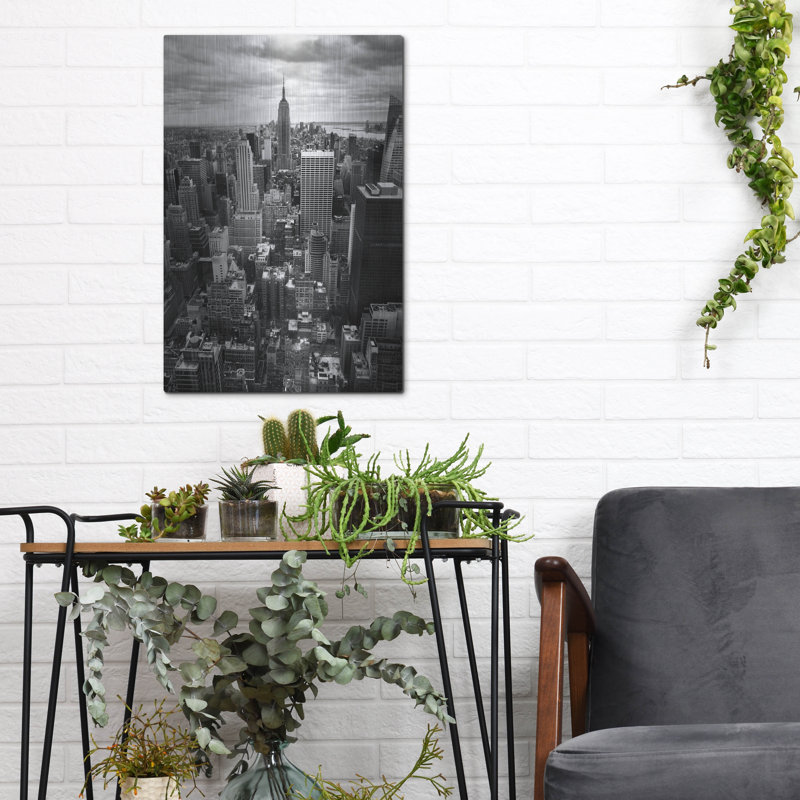 «NYC Downtown II» par Nina Paponcek, H 16 po x l 12 po
