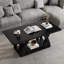 Table basse 47,24 "à 2 niveaux avec rangement pour salon-2006827197