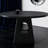 Round Dining Table for 4-6, 47 Inch with Wooden Top and Storage Base, Farmhouse Style for Dining and Kitchen Areas, Black-1461927636