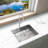 KBFmore Bowl Stainless Steel Kitchen Sink with Accessories-98228051-98228055