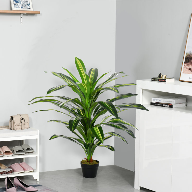 Charleston 110cm Faux Dracaena Plant in Pot