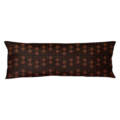 Coussin lombaire en treillis