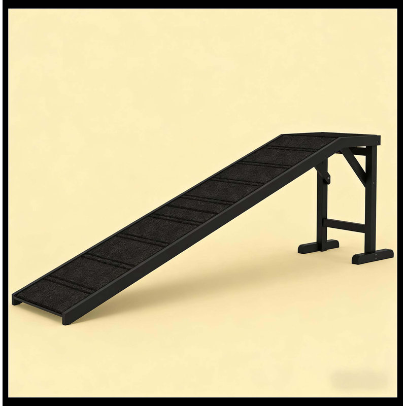 Rampe noire, rampe pour animaux de compagnie