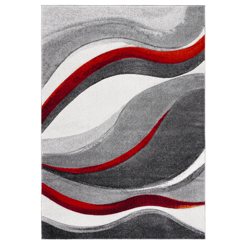 Vilica Performance Abstract Rug, Rectangle 10'6" x 14'