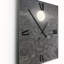 Horloge murale grise sur fond de lune pleine lune-2055091496
