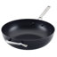 KitchenAid Hard-Anodized Induction Nonstick Wok with Helper Handle, 12.25-Inch, Matte Black