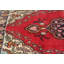 Tapis oriental rouge unique 4X5 One-of-a-Kind