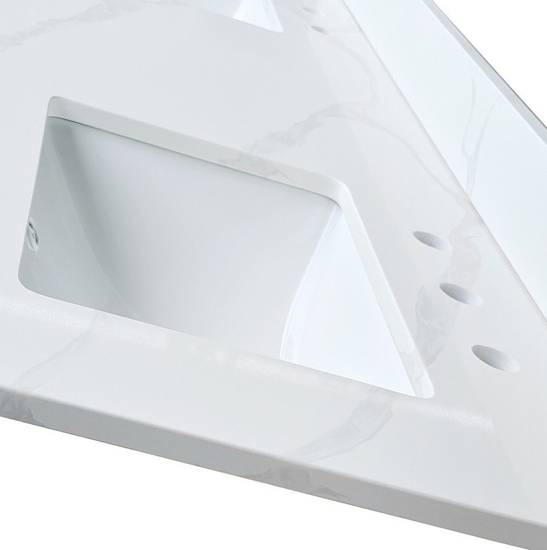 Comptoir de salle de bain Carrara