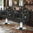 Polar Aurora Recliner Barber Chair with Removable Headrest,Adjustable Height 360 Degrees Swivel