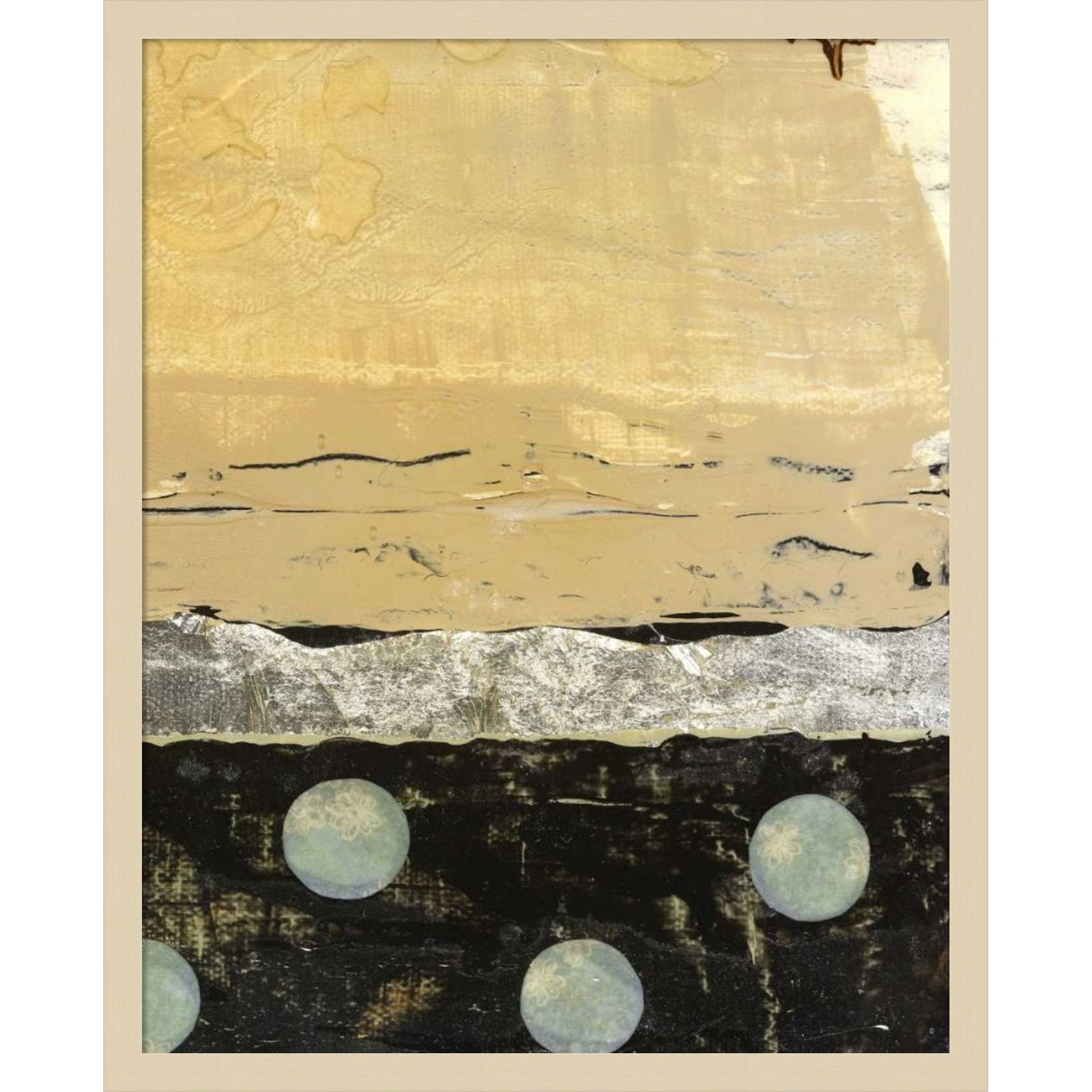 Dirty Weather II by Maurin Wood Framed Wall Art Print, Brown, 25" H x 21" W