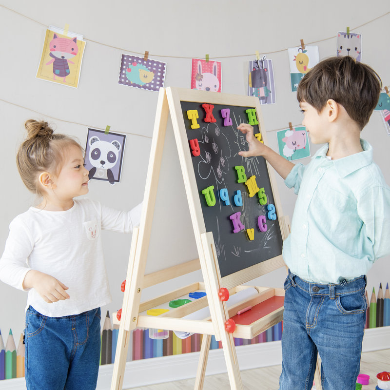 Little Artist Teamson Kids Folding Adjustable Board Easel