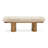  Straight Vegan Shearling Bench-114854503