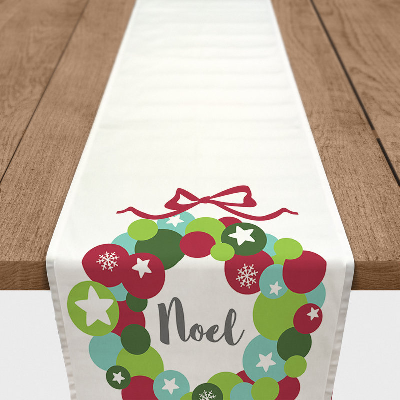 Carnes Noel Wreath Runner, 90" L x 16" W