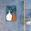 «Slender Stems 2 Jewel Toned» par Danhui Nai, art mural en verre acrylique-366972922