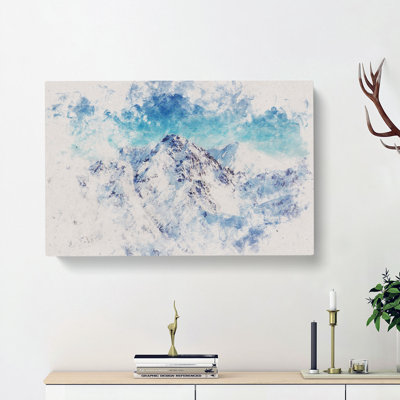 The Alps In Austria - Wrapped Canvas