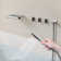 Waterfall Tub Faucet with Rough-in Valve,Wall Mounted Tub Spout with Handheld Shower