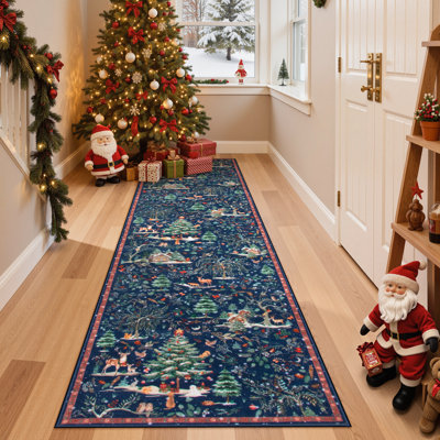 Tapis lavable Lahome Christmas