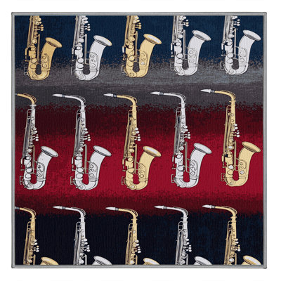  Tapis lavable pour saxophone