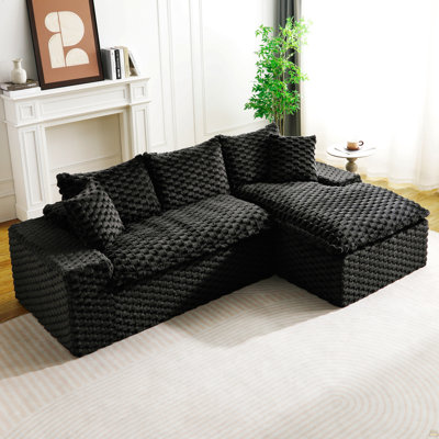 Canapé polyvalent en velours Turtle