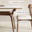 Small rectangular family dining table-1679169833